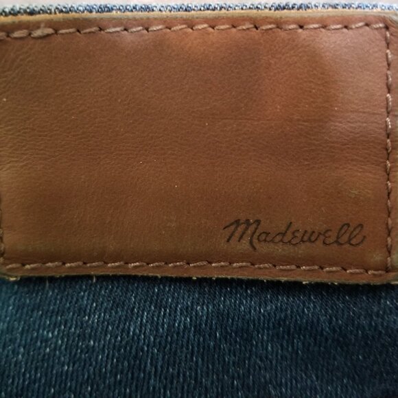 Madewell Jeans Size 29 Stretch Denim Dark Wash - Picture 5 of 8